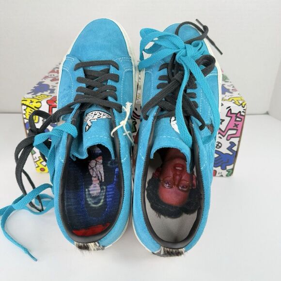 Converse One Star Pro Low x Sean Pablo Paradise Men's Size 8 Teal‎ 173215C NEW - Picture 5 of 13